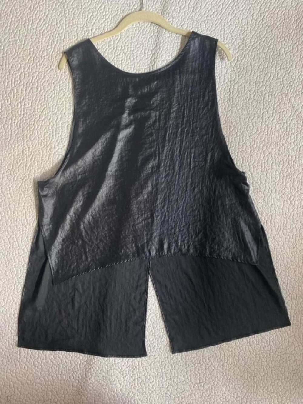 Nightcap Black Split-Back Tank